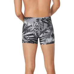 Square Legs-Speedo Dot Burst Beachstar Square Leg Grey