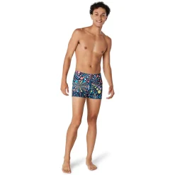 Square Legs-Speedo Dot Burst Beachstar Square Leg Dot Burst Navy