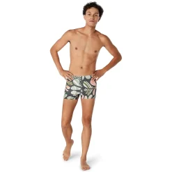 Square Legs-Speedo Dot Burst Beachstar Square Leg Coral Ash