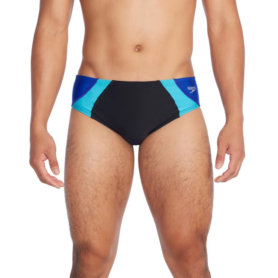 Briefs-Speedo Dual Colorblock One Brief Anthracite