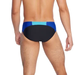 Briefs-Speedo Dual Colorblock One Brief Anthracite