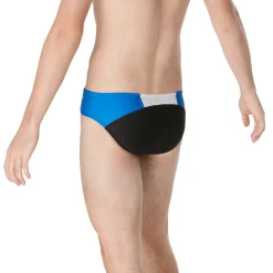 Briefs-Speedo Dual Colorblock One Brief Black Blue