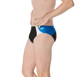 Briefs-Speedo Dual Colorblock One Brief Black Blue