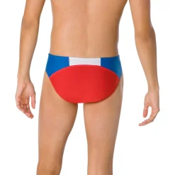 Briefs-Speedo Dual Colorblock One Brief High Risk Red