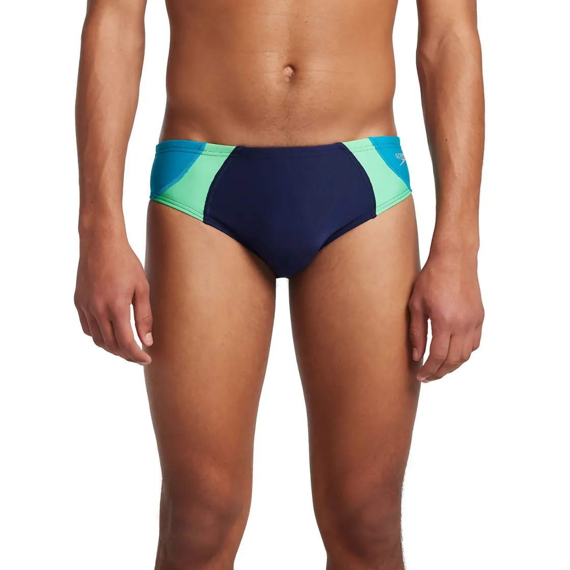 Briefs-Speedo Dual Colorblock One Brief Peacoat