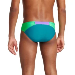 Briefs-Speedo Dual Colorblock One Brief Aquarium Blue
