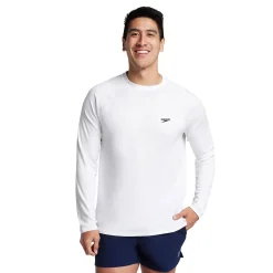Teamwear|Rashguards-Speedo Easy Long Sleeve Swim Rashguard White