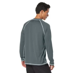 Teamwear|Rashguards-Speedo Easy Long Sleeve Swim Rashguard Granite