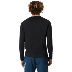 Teamwear|Rashguards-Speedo Easy Solid Long Sleeve Swim Rashguard Black