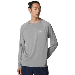 Teamwear|Rashguards-Speedo Easy Solid Long Sleeve Swim Rashguard Monument