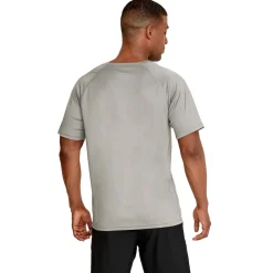 Rashguards|Teamwear-Speedo Easy Solid Short Sleeve Swim Rashguard Monument