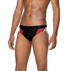 Briefs-Speedo Edge Splice Brief Red