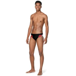 Briefs-Speedo Edge Splice Brief Red