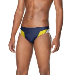 Briefs-Speedo Edge Splice Brief Navy Gold
