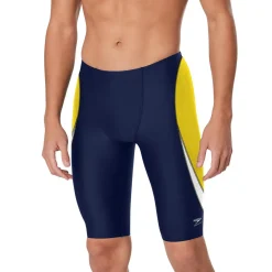 Jammers-Speedo Edge Splice Jammer Navy Gold