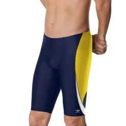 Jammers-Speedo Edge Splice Jammer Navy Gold