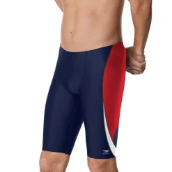 Jammers-Speedo Edge Splice Jammer Navy Red
