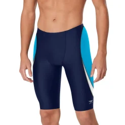 Jammers-Speedo Edge Splice Jammer Navy Blue