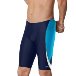 Jammers-Speedo Edge Splice Jammer Navy Blue