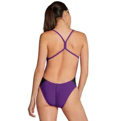 Racing|One Pieces-Speedo Edge Splice One Back One Piece Purple