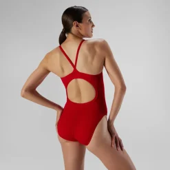 Fitness|Training-Speedo Endurance+ - Solid Flyback Training One Piece Red