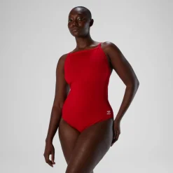 Fitness|Training-Speedo Endurance+ - Solid Flyback Training One Piece Red