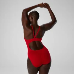 Fitness|Training-Speedo Endurance+ - Solid Flyback Training One Piece Red