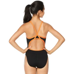 Fitness|Training-Speedo Endurance+ - Solid Flyback Training One Piece Orange