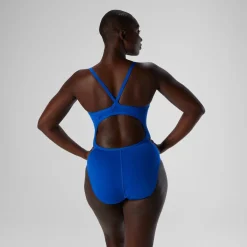 Fitness|Training-Speedo Endurance+ - Solid Flyback Training One Piece Blue