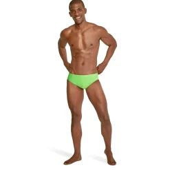 Briefs-Speedo Endurance - Solid One Brief Green Gecko