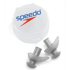 Training Aids-Speedo Ergo Ear Plugs Silver