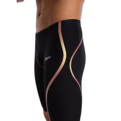 Tech Suits-Speedo Fastskin Lzr High Waisted Intent Jammer - Fina Approved Black