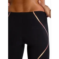 Tech Suits-Speedo Fastskin Lzr High Waisted Intent Jammer - Fina Approved Black