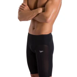Tech Suits-Speedo Fastskin Lzr Pure Valor High Waisted Jammer - Fina Approved Black