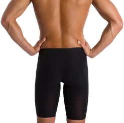 Tech Suits-Speedo Fastskin Lzr Pure Valor High Waisted Jammer - Fina Approved Black