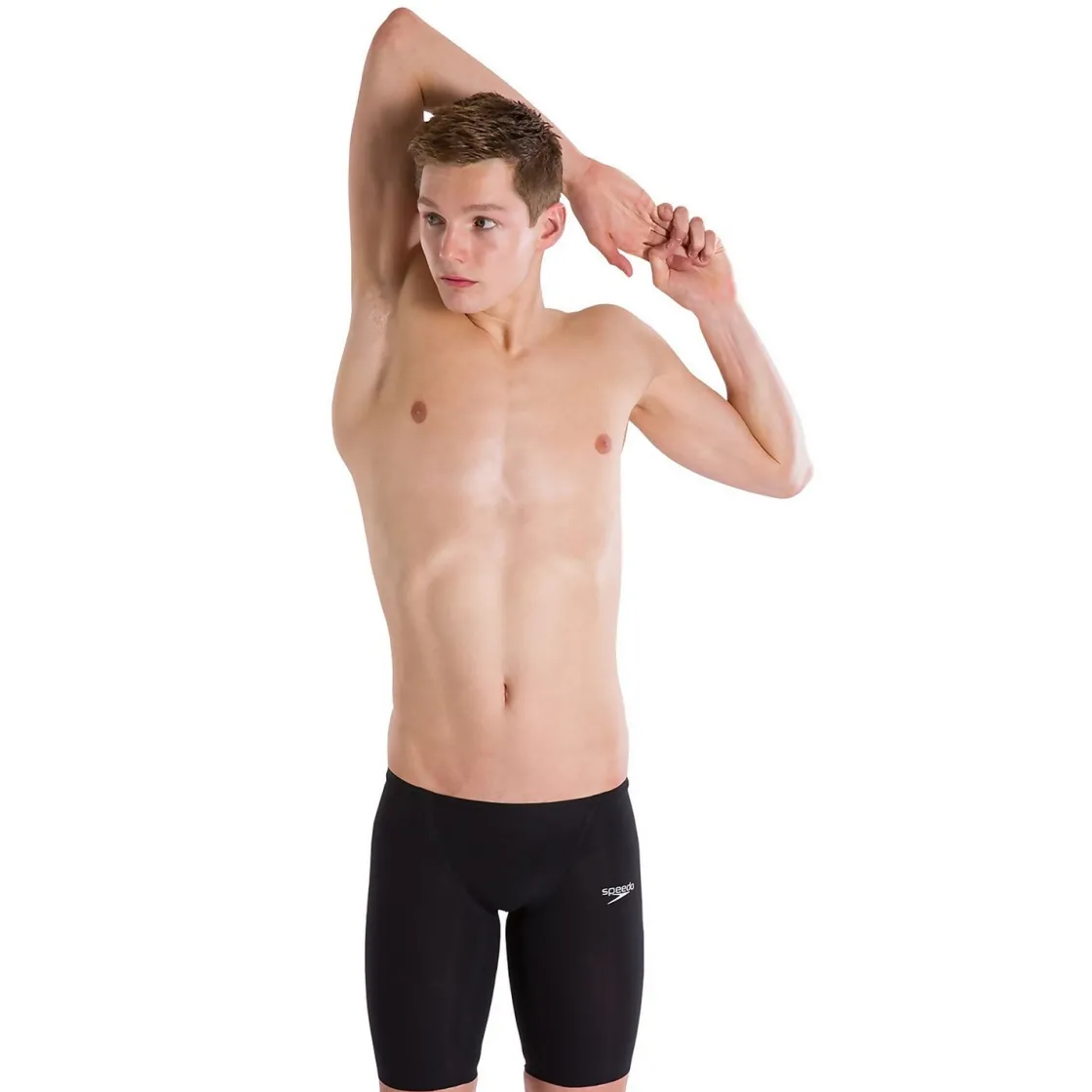 Tech Suits-Speedo Fastskin Lzr Pure Valor Jammer - Fina Approved Black