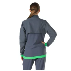 Teamwear-Speedo Female Tech Warm Up Jacket Green