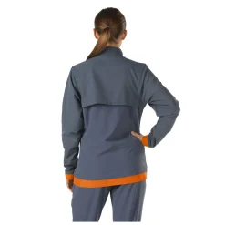 Teamwear-Speedo Female Tech Warm Up Jacket Orange