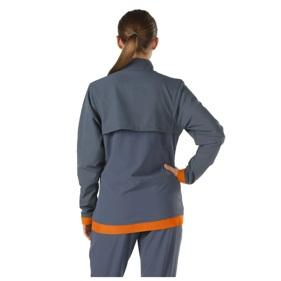 Teamwear-Speedo Female Tech Warm Up Jacket Orange