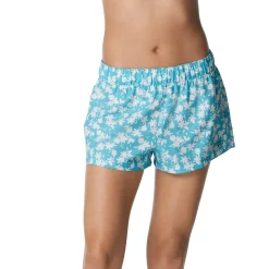 Teamwear-Speedo Female Vibe Volley Floral Blue