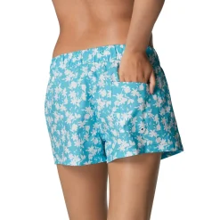 Teamwear-Speedo Female Vibe Volley Floral Blue