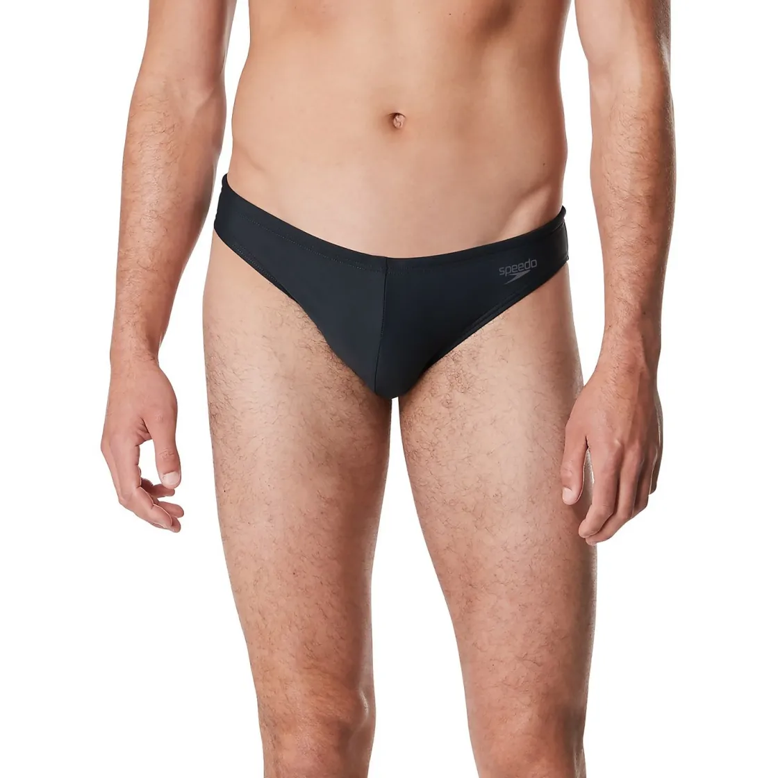 Briefs-Speedo Fitness Solar 2" Brief Black White Lime