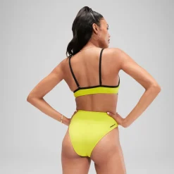 One Pieces-Speedo Flu3nte Convertible Cut Out Swimsuit Bitter Lime