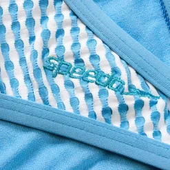 Two Pieces-Speedo Flu3nte Gingham Scoop Bottom Aqua Blue