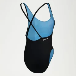Fitness|One Pieces-Speedo Flu3nte Print Convertible One Piece Black