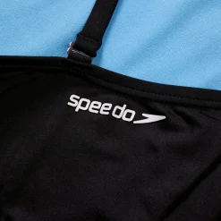 Fitness|One Pieces-Speedo Flu3nte Print Convertible One Piece Black