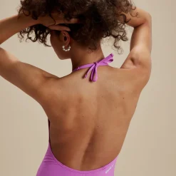 One Pieces-Speedo Flu3nte Solid Convertible One piece Purple