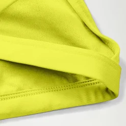 Two Pieces-Speedo Flu3nte Solid Convertible Top Yellow