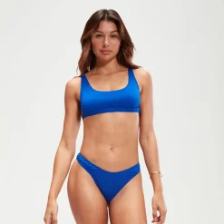Two Pieces-Speedo Flu3nte Solid Convertible Top Royal blue