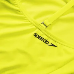 One Pieces-Speedo Flu3nte Solid Convertible One piece Yellow